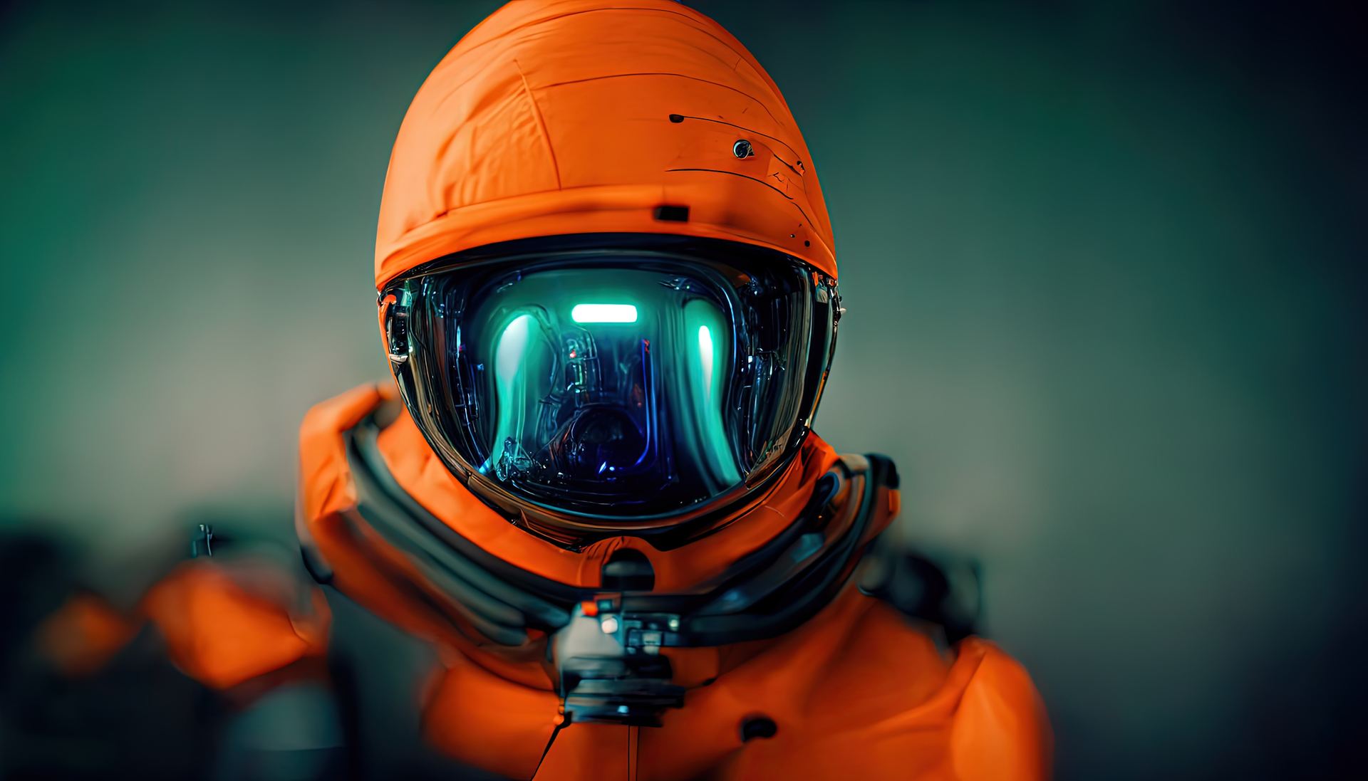 Explorers in space suits